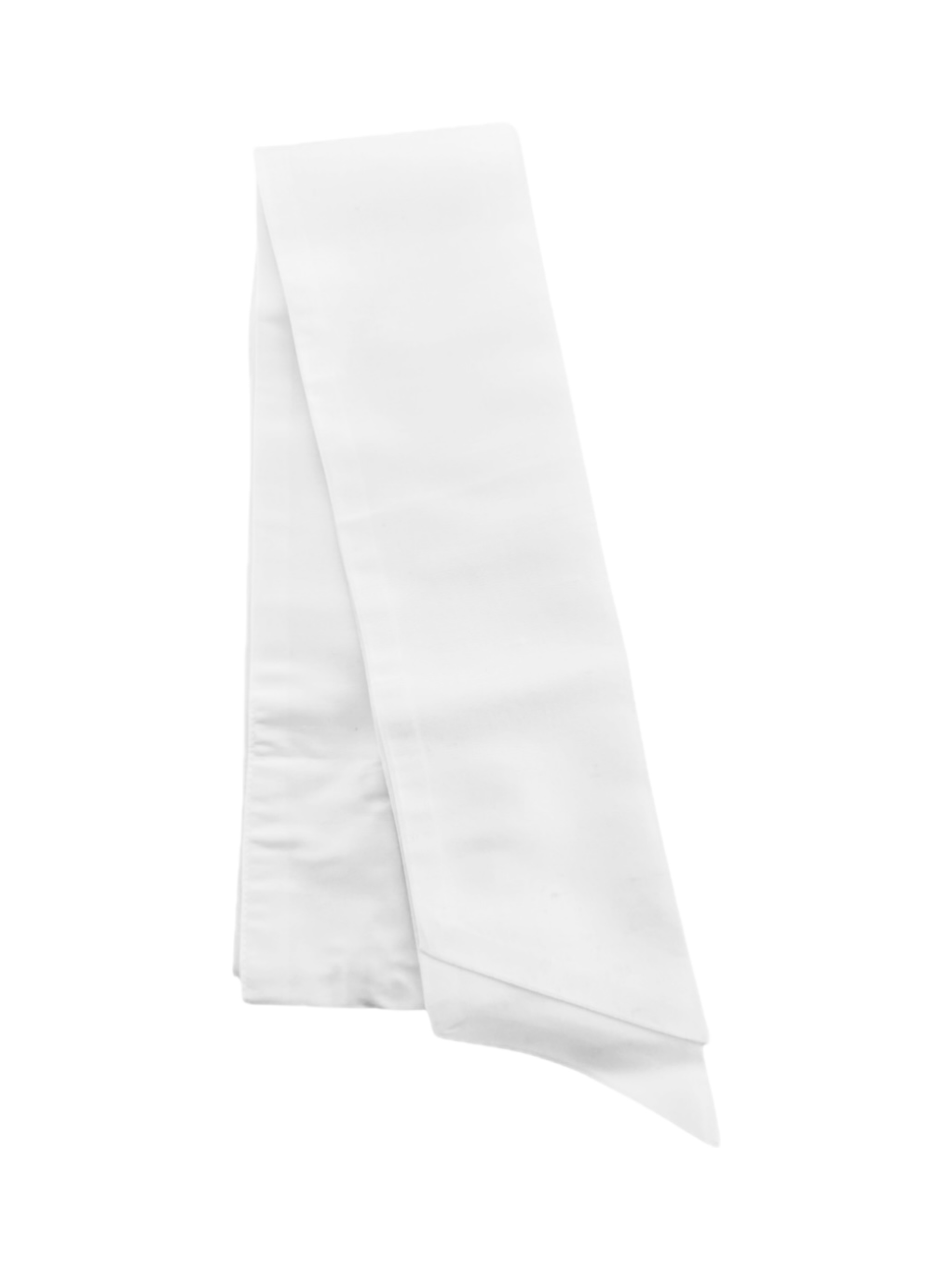 Dirndl Schleifenband - 100% Seide cremeweiss