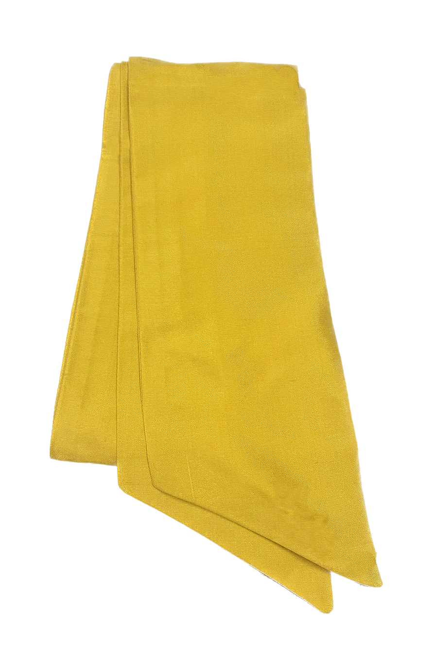 Dirndl Schleifenband - 100% Seide in mango