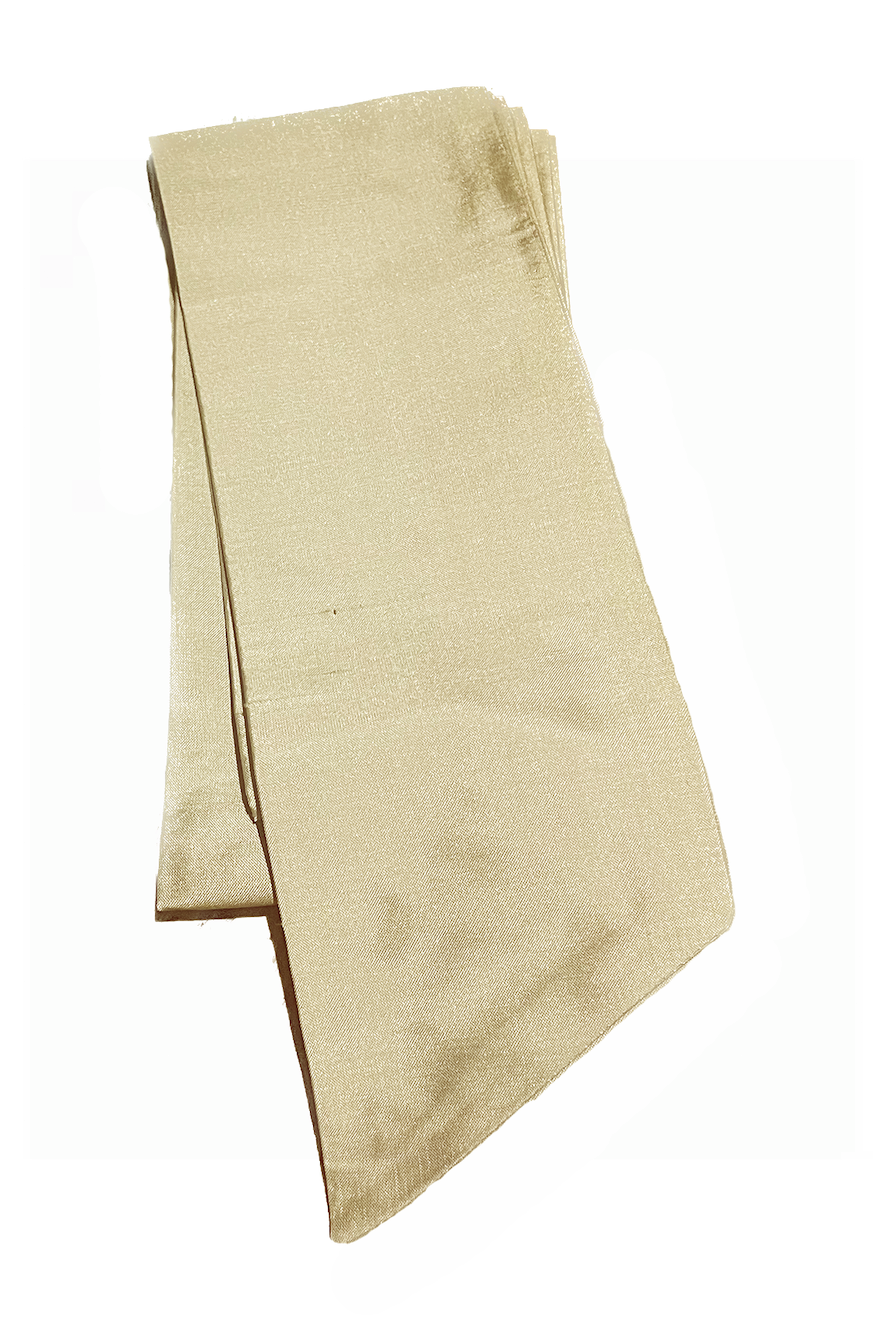 Dirndl Schleifenband - 100% Seide in olive