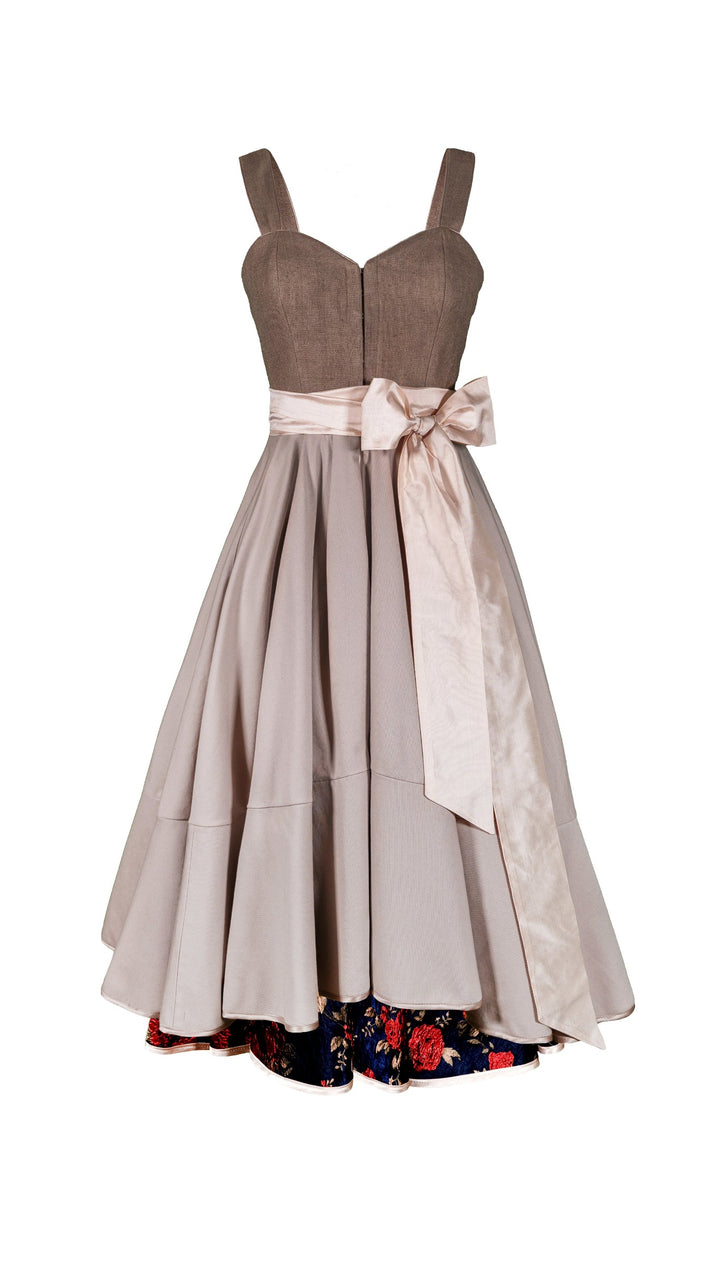 Douro - Dirndlkleid Designerdirndl in beige, sand